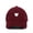 Burgundy, variant on Arctic Fox Baseball Cap Embroidered Cotton Adjustable Dad Hat Light Blue