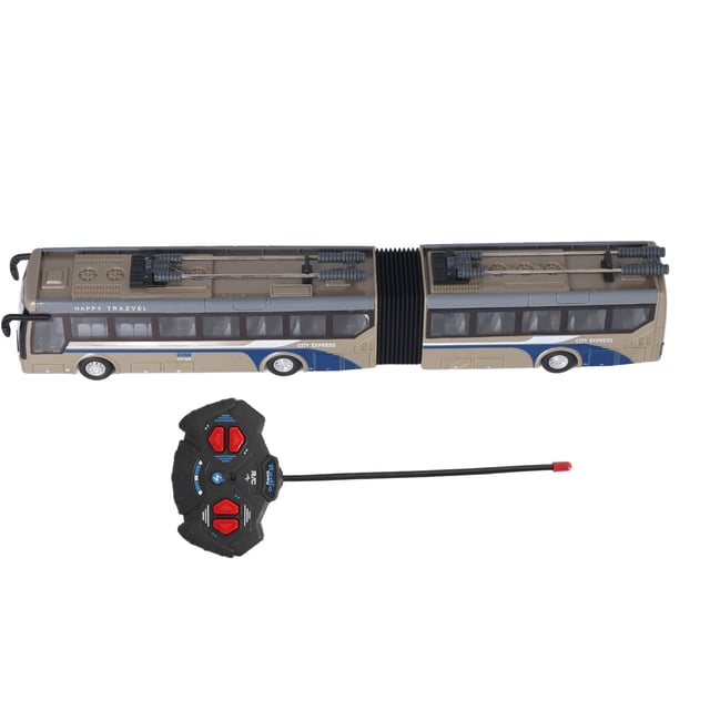 Bus de control remoto, El Juguete de Autobús Escolar de RC Vuelve Hacia Atrás, Gire a La Derecha Simulación Alta para El Juego Diario