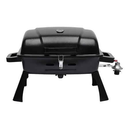 BNHHYYDS Portable Propane Grill, 1-Burner Gas BBQ Grill for Camping & Tailgating