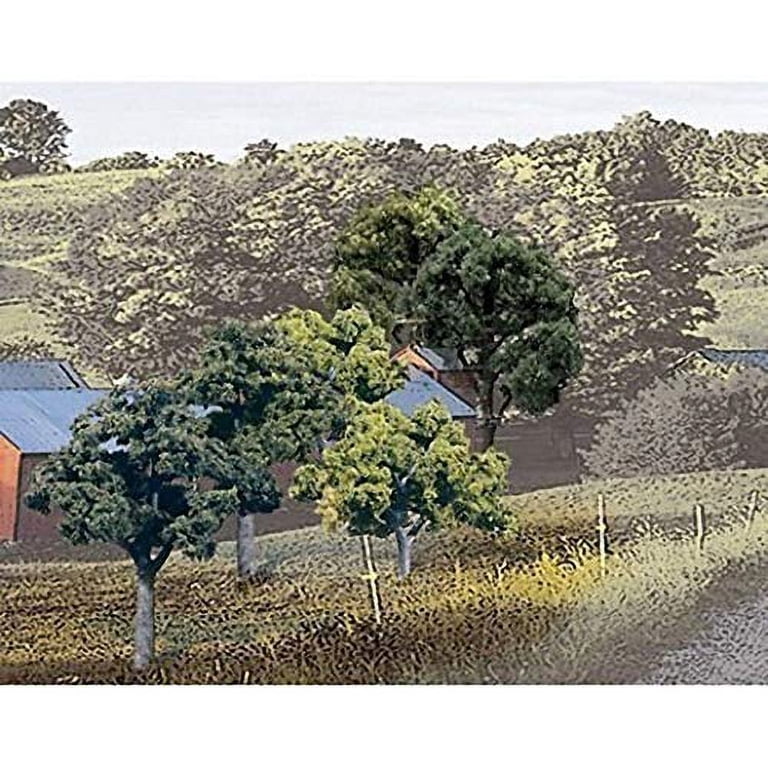 Woodland Scenics TR1571 Mix Green Decid Trees 2-3 (23) WOOTR1571