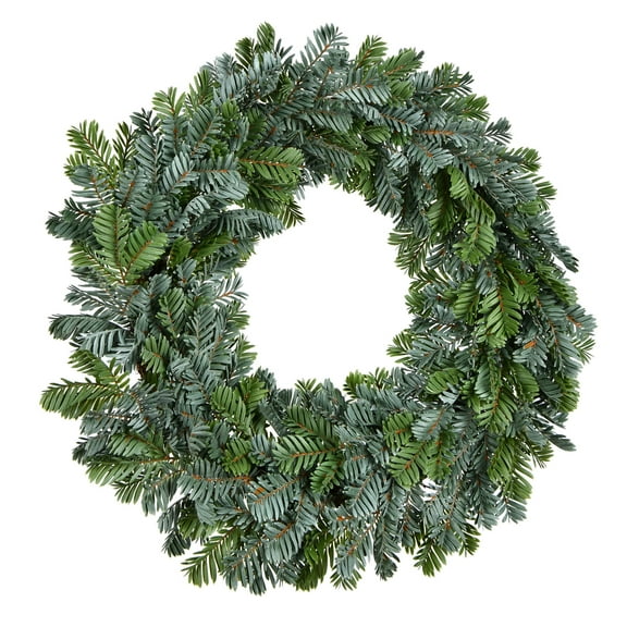 24" Medford Pine Green Artificial Christmas Wreath by Vickerman