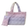 thumbnail image 1 of Bolso Hombro Sencillo para Mujer Likrtyny Gran Capacidad con Juego Embrague A, 1 of 9