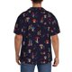 thumbnail image 3 of Fotbe Mushrooms3 Camisa Estampada de Manga Corta para Hombre, Casual de Verano, Estilo Playero, Sin Arrugas-3X-Large, 3 of 5