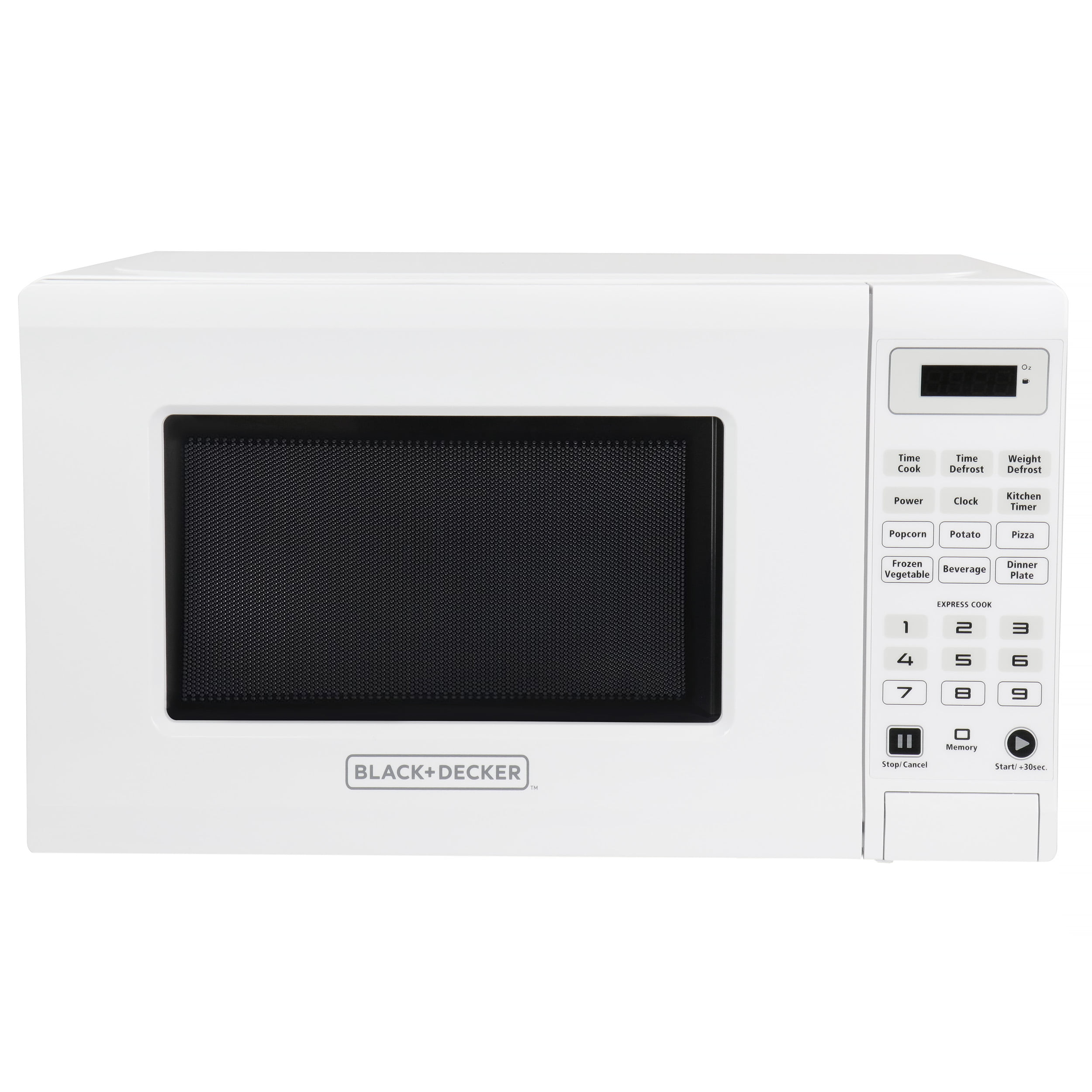 West Bend 0.7 Cu. Ft. 700W Compact Kitchen Countertop Microwave Oven