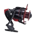 thumbnail image 4 of Kemaidian DM Moulinet Noir-Rouge 6000 - Corps en Métal Complet & Bobine Durable pour Pêche en Mer, Lancer, Leurre & Pêche sur Roche - Traînée Lisse, Design Compact, Convivial pour Débutants & Pros, 4 of 5
