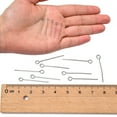 thumbnail image 2 of Resistant 304 Stainless Steel Eye Pin Stainless Steel color 25mm Hole: 2mm Pin: 0.7mm, 2 of 6