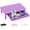 Violet, variant on Computer Monitor Stand for Desk, Adjustable Laptop Riser, Desk Monitor Stand Underneath Storage for Office, Home, School Supplies (STT003), 1 Pack, Black
