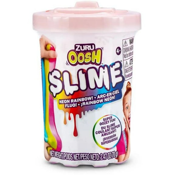 Oosh Neon Rainbow Slime