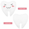thumbnail image 2 of Tooth Hugging Pillow Tooth Shape Cotton Toy Throw Pillow Decorative Pillow, 2 of 9
