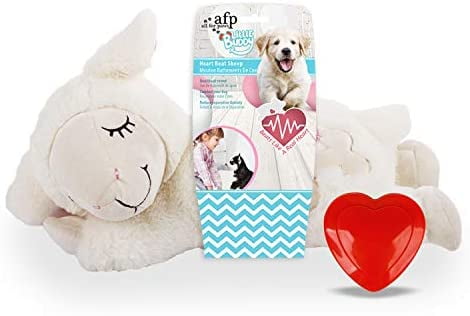 stuffed animal for dog with heartbeat