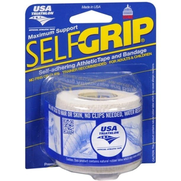 Selfgrip Maximum Support SelfAdhering Athletic Tape Or Bandage, 2 Inch