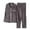 Grey, variant on LUOGENLI Matching Family Christmas Pajamas Sets Plaid Sleepwear Loungewear Family Matching Pajamas Long Sleeve Silk Like Satin Sleepwear for Parents and Kids Holiday Party Outfit Red Size 9-10 Years