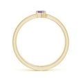 thumbnail image 2 of ANGARA Natural Tilted Marquise Amethyst Solitaire Split Shank Ring in 14K Yellow Gold for Women (Size-5x2.5mm) | February Birthstone, Anniversary, Jewelry Gift for Women | Natural Amethyst Ring, 2 of 9