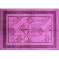 thumbnail image 1 of Ahgly Company Indoor Rectangle Oriental Purple Industrial Area Rugs, 4' x 6', 1 of 4