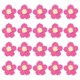 thumbnail image 1 of Uxcell 20-Pack Parches de Flores para Coser, Flores de Ganchillo Hechas a Mano de 1.6 Pulgadas para Ropa DIY [Rojo Rosa y Amarillo], 1 of 1