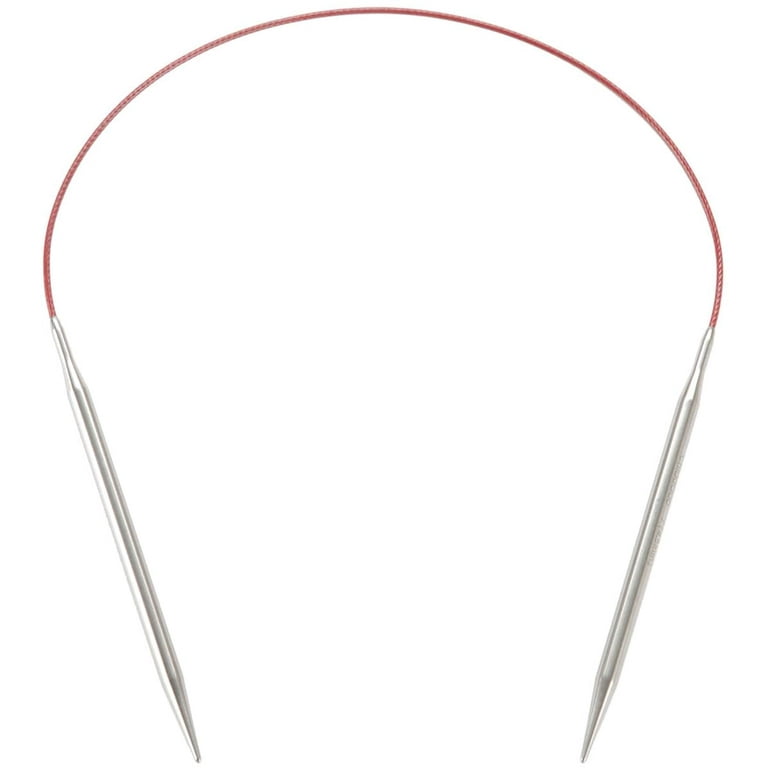Red Lace SS 24 Circular Knitting Needles