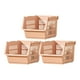 thumbnail image 5 of Yhmxh Cesta de cocina de 3 piezas para el hogar, cesta para guardar juguetes, cesta de almacenamiento de clasificación miscelánea, cesta gruesa de piso a techo, estante tipo sándwich multicapa, 5 of 6