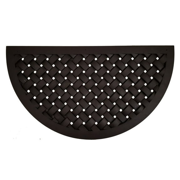 Hampton Weave Rubber Doormat