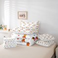 thumbnail image 6 of Homewish Cute Dachshund Dog 7pcs Queen Bedding,Polka Dot Bedding Comforter Set Queen,White,Polkadot Reversible, 6 of 8
