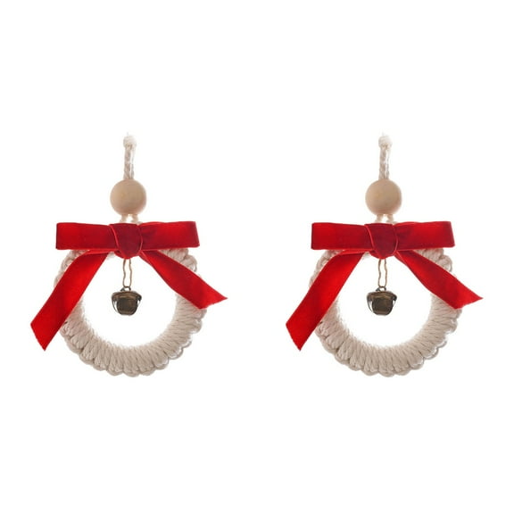 Raindrops 2pcs Bell Pendant Room Wall Art Ornament Wall Decoration Nursery Room Wall Pendant