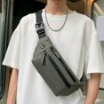 thumbnail image 3 of Shenmeida Waist Bag Fanny Pack For Men Belt Bag Pouch Hip Bum Bag Chest Sling Bag With Adjustable Strap, Lightweight Fanny Pack For Sport Gym Workout Travel Work Commuting, 3 of 7