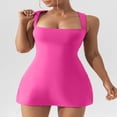 thumbnail image 1 of LYMAYTER Robe à Encolure Carrée pour Femme, Robe d'Été à Dos Nu Extensible, Mini-Robe, Robe de Fête/Boîte de Nuit, Tailles P-TG, 1 of 10