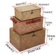 thumbnail image 5 of Juego de 3 cestas de almacenamiento Hipiwe para pastos marinos naturales con tapa, 5 of 7
