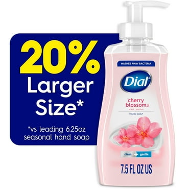 Dial Liquid Hand Soap, Cherry Blossom, 7.5 fl oz