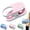 Pink, variant on Clip-On Drink Holder - Beach Chair Drink Holder Clip On, Beach Chair CupHolder with Clamp, Desk Drinks Holders Desk, Portable Outdoor Drinks Holders, Secure Your Beverage Anywhere
