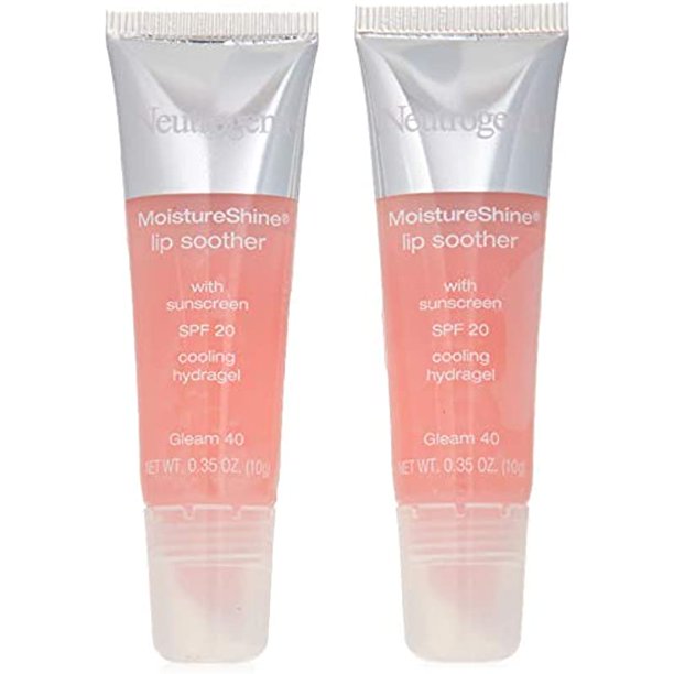 "Neutrogena Moistureshine Lip Soother Gloss, Spf 20, Glaze 60,.35 Oz