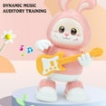 thumbnail image 3 of QTOCIO Éclairage pour Enfants Musique Réunion Chant et Danse Jouets Guitariste Mignon Robot Sonore, 3 of 9