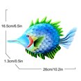 thumbnail image 2 of Apmemiss Clearance Metal Fish Wall Art Decor Beach themed Bathroom Wall Art Decor, themed Wall Decorations for Garden Swimming Pool Home Bathroom Kitchen Bedroom Living Room, 2 of 5