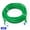 Green, variant on QualGear RJ45 Cat 7 Ethernet Patch Cable, 10Gpbs High-Speed Cable, 600MHz, Triple-Shielded, Round, 6 Feet, White
