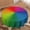 Rainbow-3, variant on Golden Galaxy Table Cloth, Magical Outline Celestial Zodiac Constellation Round Tablecloth for Home Dining Kitchen Wedding Parties 60x60nch