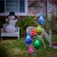 thumbnail image 2 of YZEGDCH Patio Decor Led Solar Lights for Outside LED Colorful Christmas Tree Wind Chime Lights Garden Lights Outdoor Lights, 2 of 7