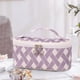 thumbnail image 1 of Bolsa de Maquillaje Portátil con Gran Capacidad de Almacenamiento, Exquisita y de Alta Gama Caja de Almacenamiento de Viaje, Bolsa de Lavado, 1 of 3