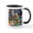 White/Black Inside, variant on CafePress - The Hebrew Alphabet Mugs - 11 oz Ceramic Mug - Novelty Coffee Tea Cup