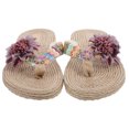 thumbnail image 1 of unbranded 1Par Sandalias Cómodas Y Duraderas Para Mujer Con De Y Suela Plana, 1 of 6