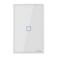 thumbnail image 1 of T0US1C-TX 1 Gang Smart WiFi Wall Light Switch APP/Touch Control Timer Standard Panel Smart Switch Compatible with Home/Nest &, 1 of 7