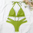 thumbnail image 4 of Birdeem Bikini Set for Women Two Piece Swimsuits High Waisted Straps Back Hook Backless, 4 of 12