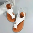 thumbnail image 5 of Ruyang Women's Beach Sandals Hollow Casual Slippers Flat Shoes Retro Clip Toe Sandals Slipper Shoes for Women, 5 of 7