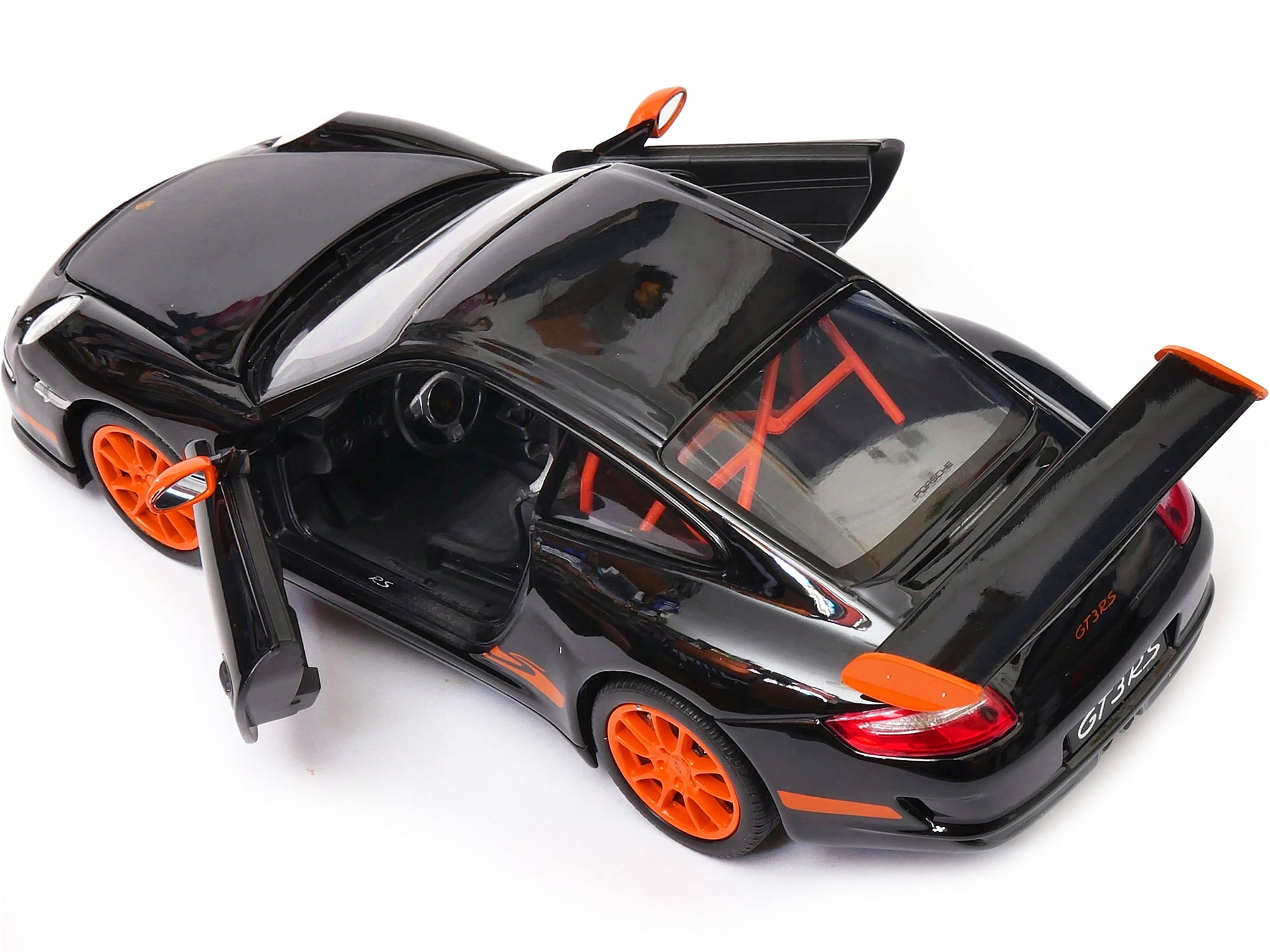 PORSCHE 911 GT3 RS 4.0 OFFICIAL REMOTE CONTROL CAR LIGHTS BOYS GIRLS TOYS  BLACK 
