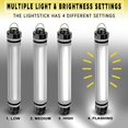 thumbnail image 3 of SunJack LightStick – Waterproof Rechargeable Light with Power Bank, Hiking, Backpacking and Camping Essentials Gear Accessories, Emergency Survival and Hurricane Preparedness Items Supplies, 3 of 6