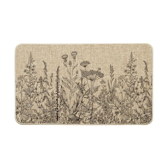 Felpudo Artoid Modo Floral 43x74 cm Antideslizante Interior y Exterior