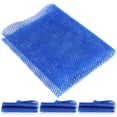 thumbnail image 4 of Miangastore 4 Pcs Mesh Exfoliating Nets African Mesh Sponge Bath Exfoliating Shower Washers Skin Smoothers for Daily Use, 4 of 8