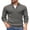 Dark Grey, variant on Men's Quarter Zip Up Sweaters Slim Fit Lightweight Pullover Mock Neck Long Sleeve Polo Sweater