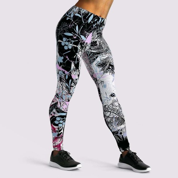 Sania Marie Kacey Graphic Activewear Unisex Leggings