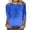 tops for women sequined-Blue, variant on Brilliant Tops for Women Sequined Plus Size Tops for Women Elegant Sparkly Tee Blouses Cocktail Party Club Tops Loose Mid-Length 3/4 Sleeve Bright Glitter Round Neck T-Shirt Green XL