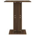 thumbnail image 2 of vidaXL Bistro Table Brown Oak 60x60x75 cm Engineered Wood, 2 of 4