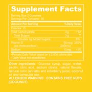 Baby Blues Vitamin D3 Gummies for Women, 1000 IU with B12 and Apple Cider Vinegar for Mood and Energy, 60 Count